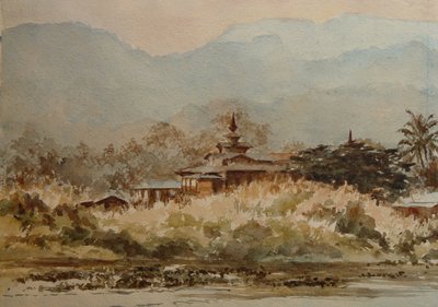 917修道院、Myay Cha 作： Wilson Clive