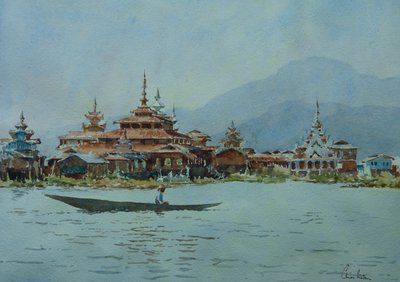 926修道院、キュクデイン 作： Wilson Clive