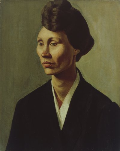 若い女性の肖像 作： Winifred Knights