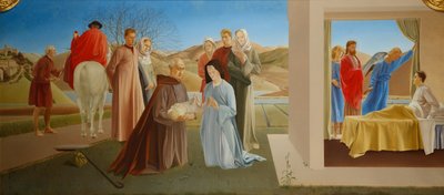 トリプティク - トゥールの聖マルタン 作： Winifred Knights