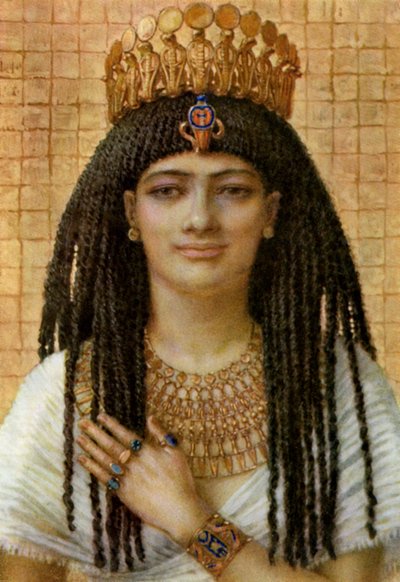 Mutnezemt、18王朝の古代エジプトの女王、紀元前14〜13世紀、1926年。 作： Winifred Mabel Brunton