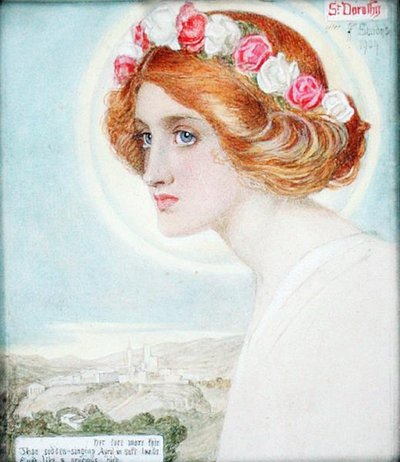 聖ドロシー 作： Winifred Sandys