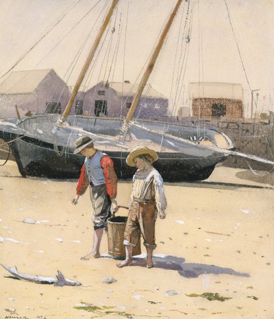 二枚貝の篇 作： Winslow Homer