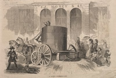 ボストンの給水車 作： Winslow Homer