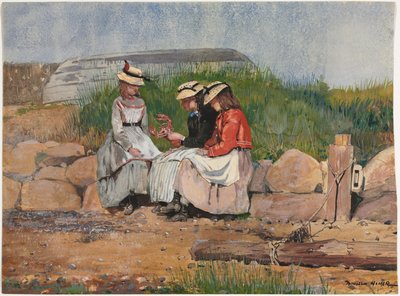 漁師の娘 作： Winslow Homer
