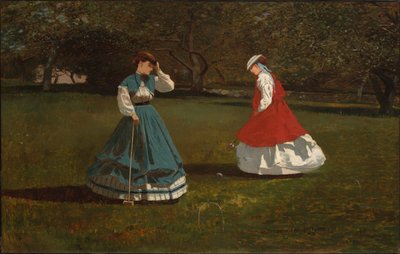 クロケットのゲーム 作： Winslow Homer
