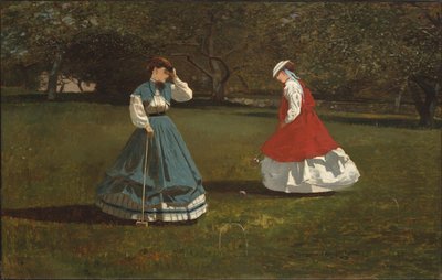 クロケットのゲーム 作： Winslow Homer