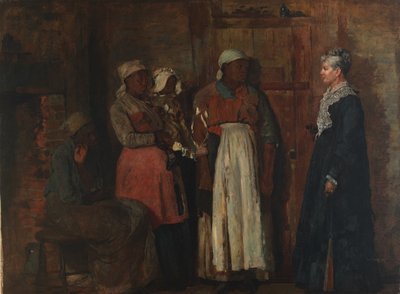 老奥様の訪問 作： Winslow Homer