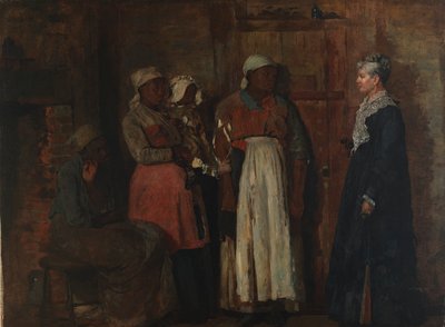 老奥様の訪問 作： Winslow Homer