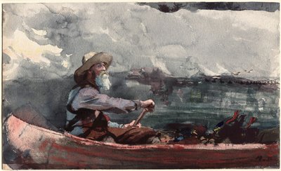 アディロンダック・ガイド 作： Winslow Homer