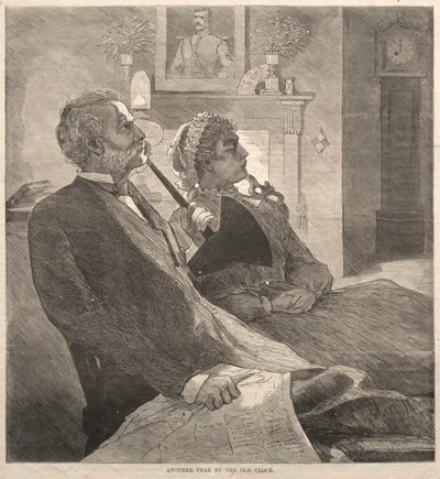 古時計が今年も 作： Winslow Homer
