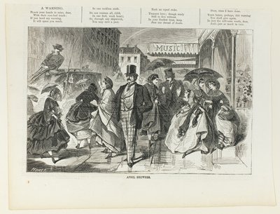 4月のシャワー 作： Winslow Homer
