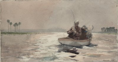 バス釣り-フロリダ 作： Winslow Homer