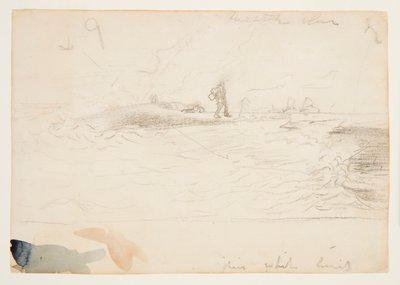 ビーチシーン、イギリス 作： Winslow Homer