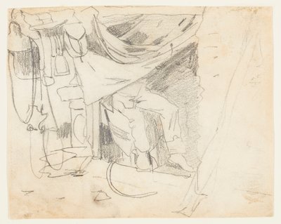 陸軍小屋前 作： Winslow Homer