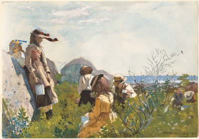 ベリーピッカーズ 作： Winslow Homer