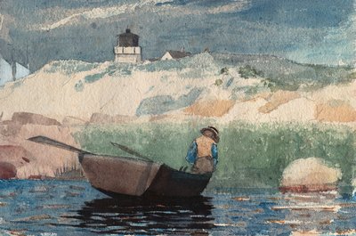 ボーイ・イン・ボート、グロスター 作： Winslow Homer