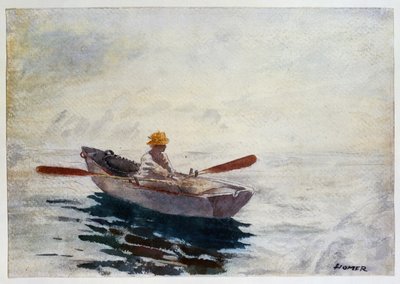 ボートの少年 作： Winslow Homer