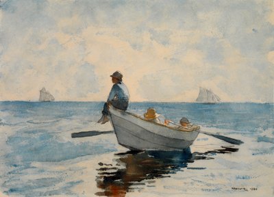 Boys in a Dory, 1880. 作： Winslow Homer