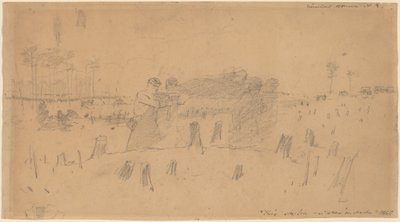 負傷者を運ぶ 作： Winslow Homer