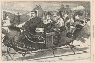 ハーパーのクリスマスベル 作： Winslow Homer