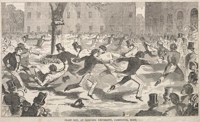 クラスデー（マサチューセッツ州ケンブリッジ、ハーバード大学にて 作： Winslow Homer