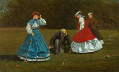 クロケットシーン 作： Winslow Homer