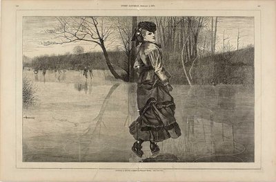 フィギュアを切る 作： Winslow Homer