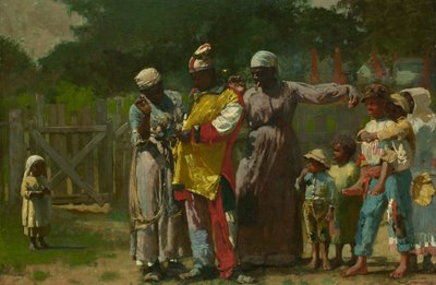 カーニバルのためのドレッシング 作： Winslow Homer