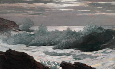 海での嵐の後の早朝 作： Winslow Homer