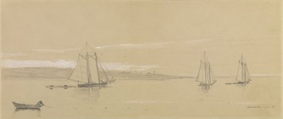 グロスターの漁船団 作： Winslow Homer