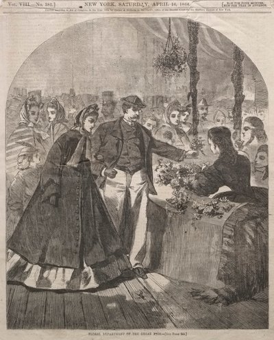 グレートフェアのフラワー部門 作： Winslow Homer