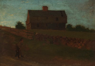 メイン州ヨークのガリソン・ハウス、1875年 作： Winslow Homer