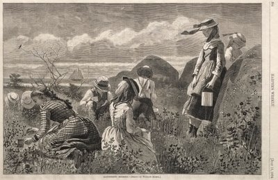 採集ベリー、1874。 作： Winslow Homer