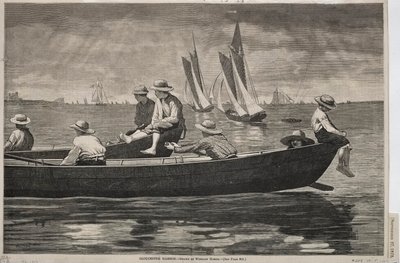 グロスター・ハーバー 作： Winslow Homer