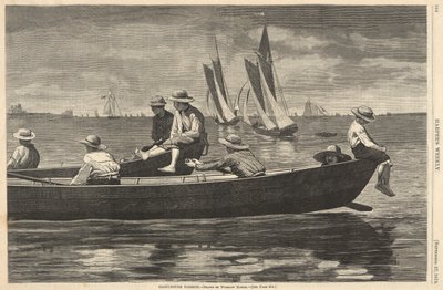 ハーパーのグロスター港 作： Winslow Homer