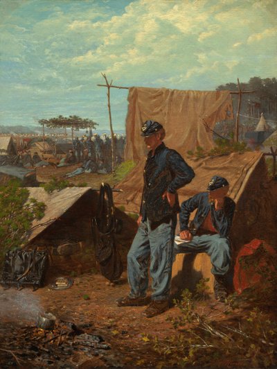 Home, Sweet Home, c. 1863年。 作： Winslow Homer