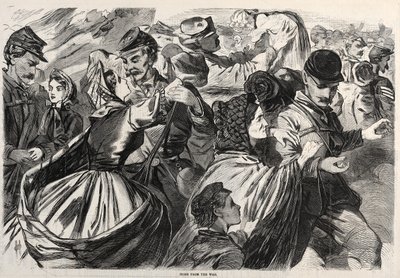 戦争からの家、1863年。 作： Winslow Homer