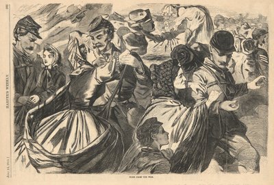 戦争から帰ってきて、ハーパーから 作： Winslow Homer