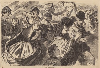 Home from the War』（1863年刊）。 作： Winslow Homer