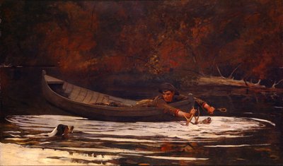 ハウンドアンドハンター 作： Winslow Homer