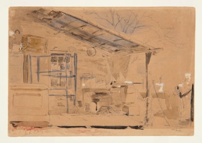 ベランダのある家 作： Winslow Homer