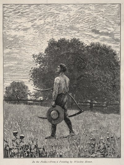 イン・ザ・フィールズ 作： Winslow Homer