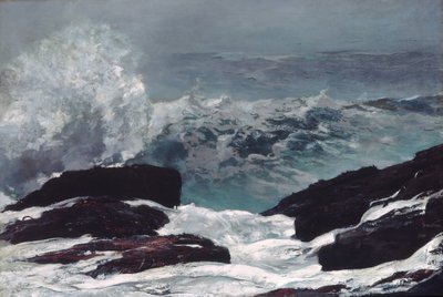 メインコースト、1896年。 作： Winslow Homer