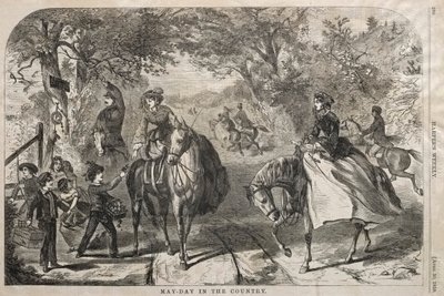 国のメーデー、1859年。 作： Winslow Homer