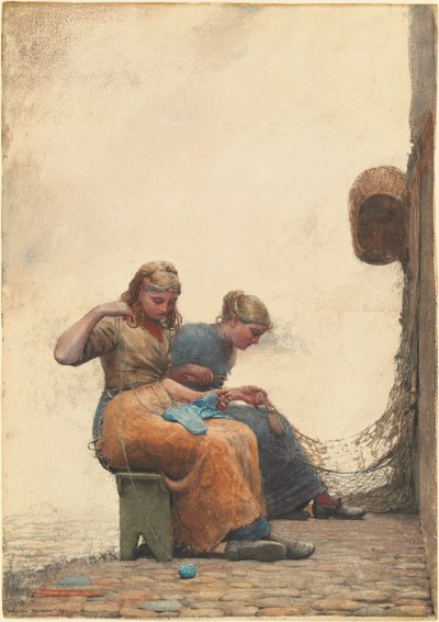 ネットの修理 作： Winslow Homer