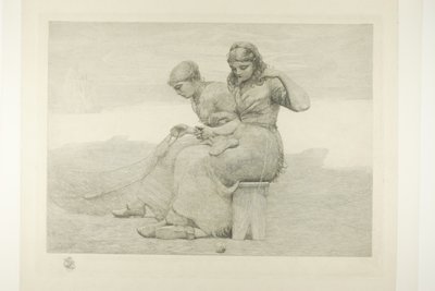 ネットメンダー 作： Winslow Homer
