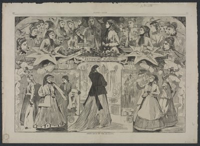 ニューヨークのオープニングデー、1868年。 作： Winslow Homer
