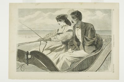 私たちの水場-ニューポートのエンプティ・スリーブ 作： Winslow Homer