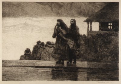 海の危険 作： Winslow Homer
